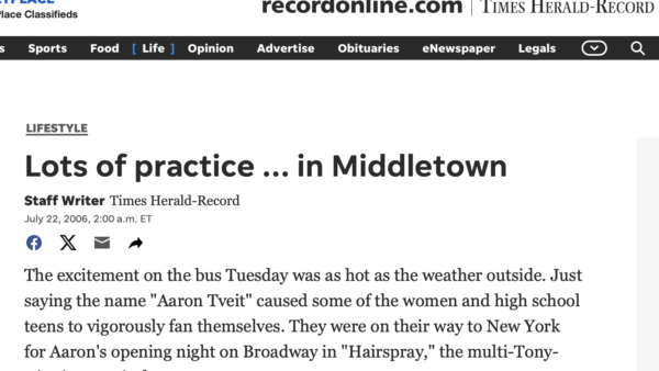 Lots of practice … in Middletown