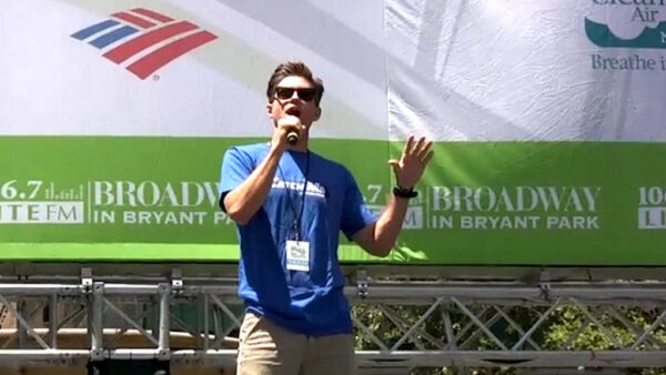Broadway in Bryant ParkにCatch Me If You Canチームで出演