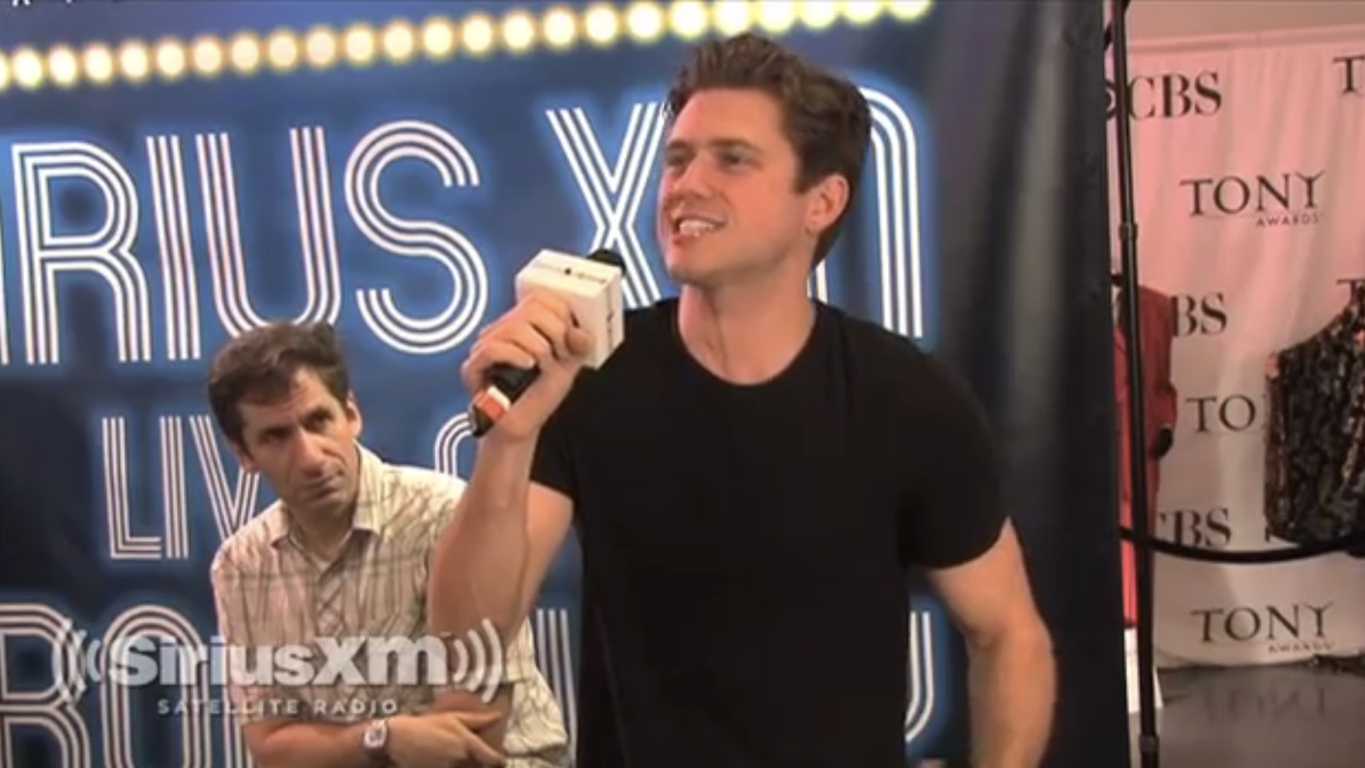 GETTING SIRIUS WITH SETH SIRIUS XM LIVE ON BROADWAY Aaron Tveit