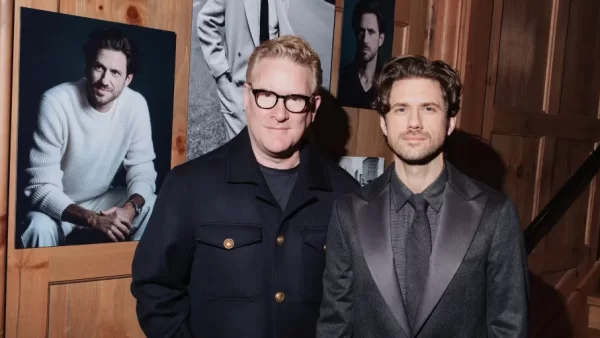 Aaron Tveit Kicks Off ‘Chess’ Opening Week With Todd Snyder ーWWD